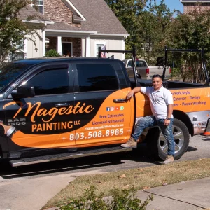 magestic painting truck